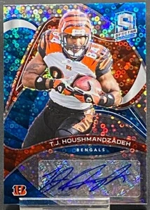 2022 PANINI SPECTRA PRIZM AUTO T.J. HOUSHMANDZADEH BENGALS SERIAL #ED 26/30 - Picture 1 of 2