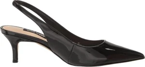 Nine West Women's Nataly Pointy Toe Sling-back Dress Pumps, Black Size 7.5M - Picture 1 of 6