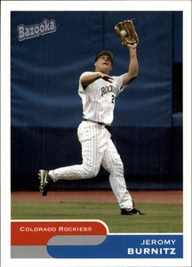 2004 Bazooka Baseball Card #24 Jeromy Burnitz