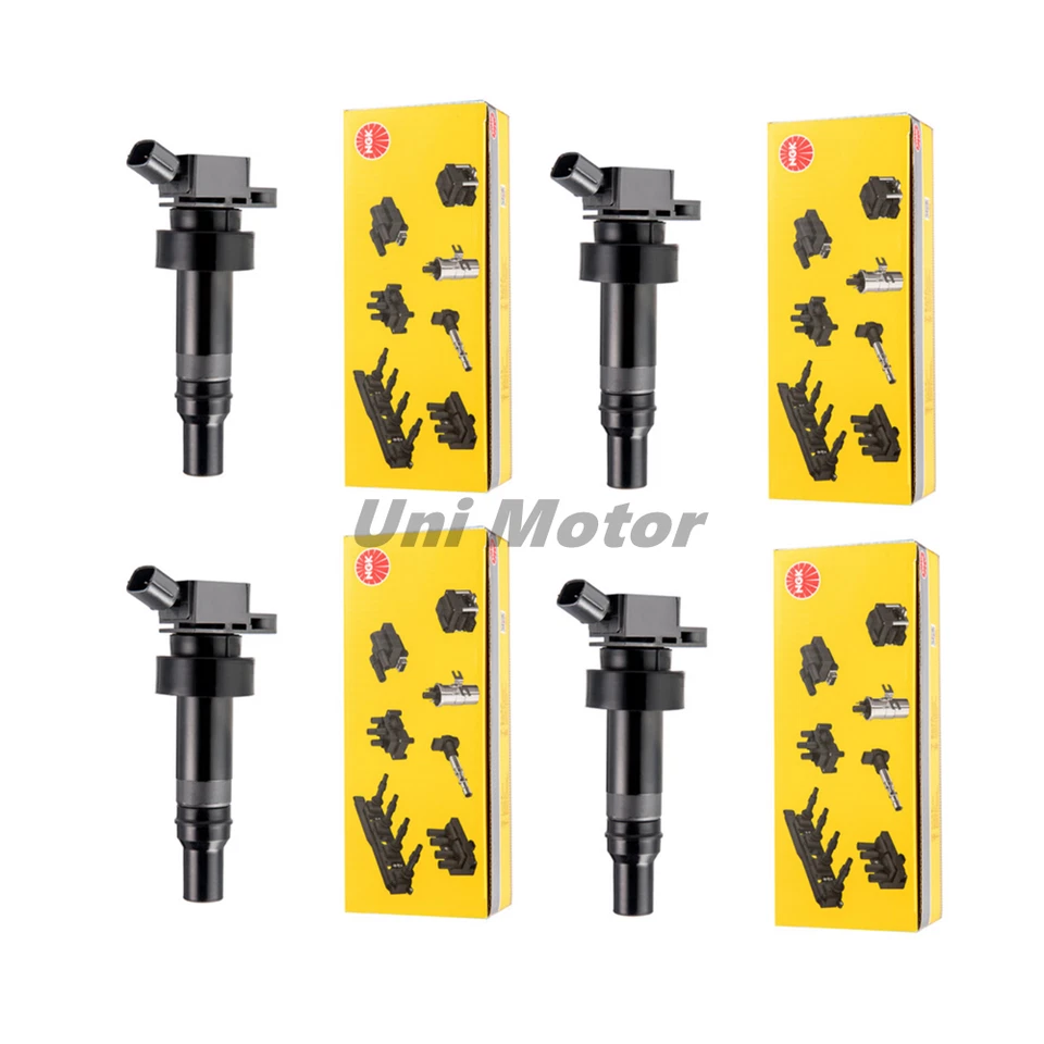 273012B100 OEM 4 piezas bobinas de encendido NGK para Hyundai Accent Kia Rio S Soul 1,6 L Foto 1 de 4