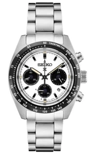 SEIKO Prospex Speedtimer Solar Chronograph 39 mm Men's Watch - Picture 1 of 6