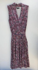 Karen Kane Sleeveless Dress Midi Pullover With Belt Womens XL - Picture 1 of 9