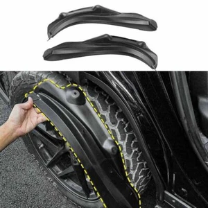 Guardabarros negro mate para cejas de rueda para Toyota Highlander 2020-2023 2 piezas - Imagen 1 de 6