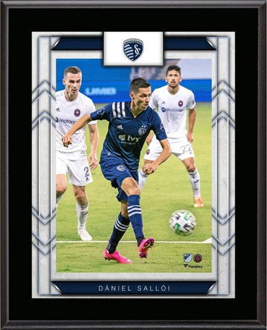 Daniel Salloi Sporting Kansas City 10.5" x 13" Player Plaque Cover