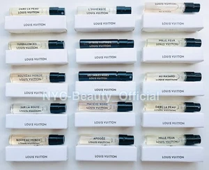 LOUIS VUITTON Fragrance Spray Sample 2 ml/.06oz each NIB [Choose Your Scent] - Picture 1 of 35
