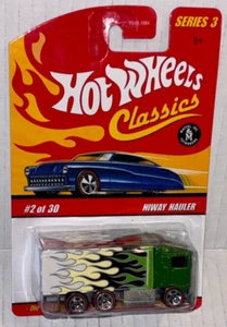 Hot Wheels Classics, HIWAY HAULER (Red Line, Flames, Dated 2006) - Picture 1 of 4