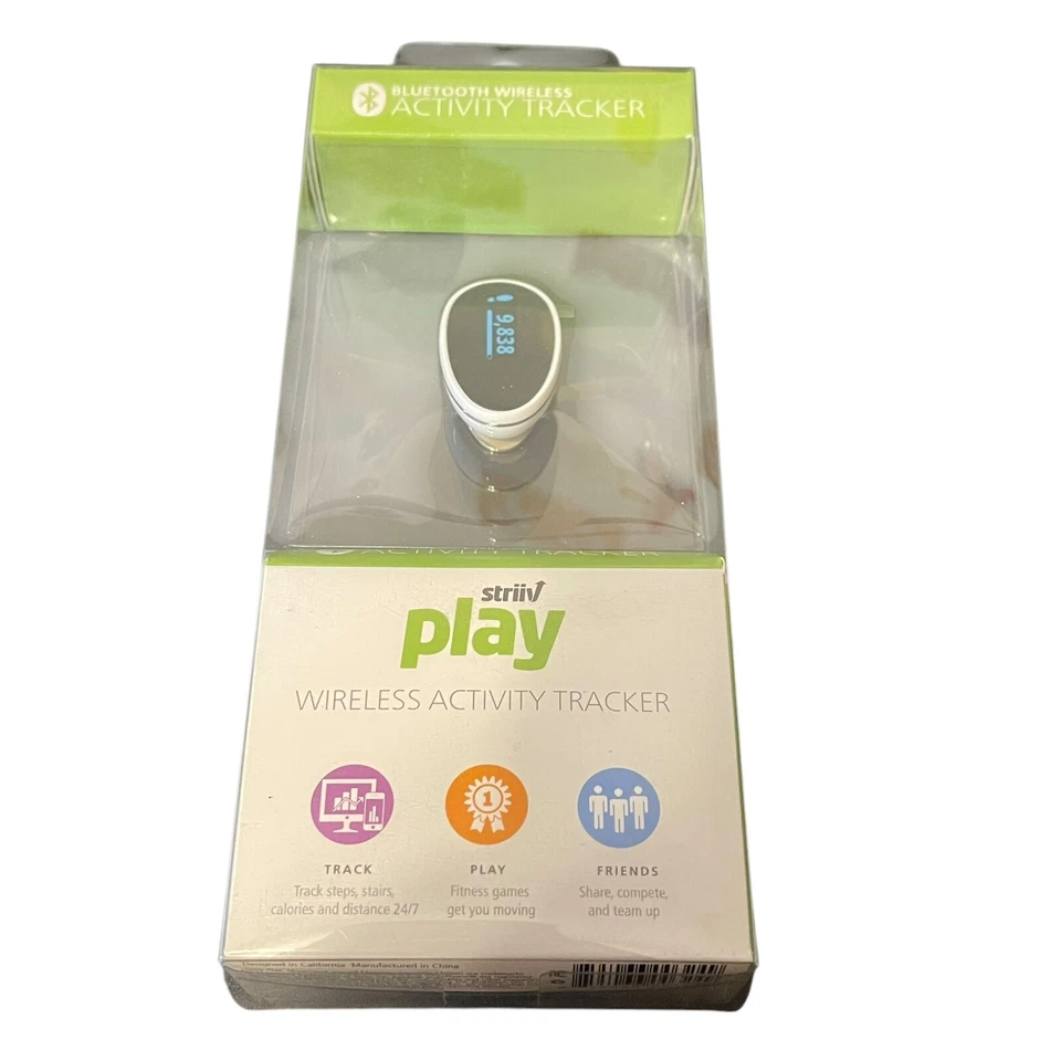 Brand New Striiv Play Bluetooth Wireless Activity Tracker STRV01-002-0C — 第 1/4 张图片