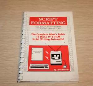 Script Formatting with Microsoft Word on the Apple Macintosh Larry Hussar Spiral - Afbeelding 1 van 11