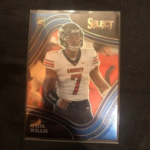 2022 Panini Select Draft Picks Malik Willis Field Level RC #102 Tennessee Titans - Bild 1 von 4