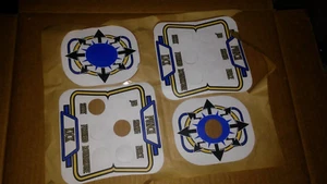 FIGHTING GAME STICKER SHEET-UNUSED-L@@K! - Picture 1 of 1
