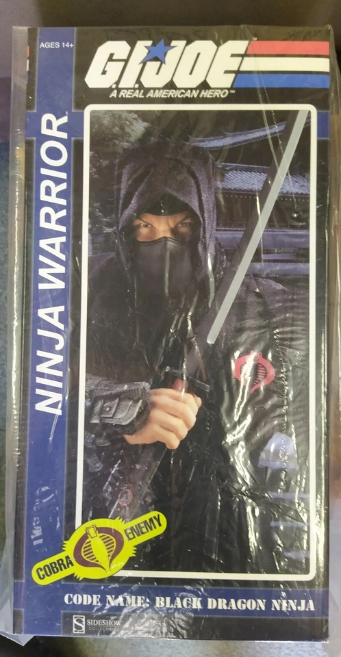 SIDESHOW GI JOE SEXTA ESCALA 1/6 Black Dragon Ninja nuevo en caja sellada Foto 1 de 1