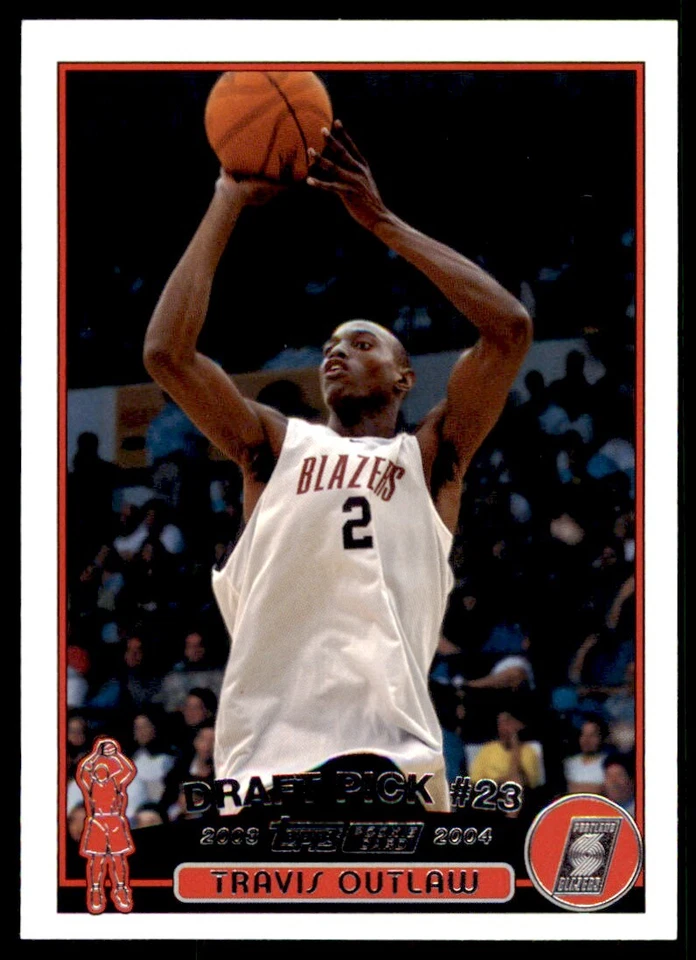 2003-04 Topps Travis Outlaw Portland Trail Blazers #243 - Image 1 of 2