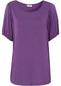 Shirt Gr. 56/58 Ultraviolett Damenshirt Top Bluse Tunika Oberteil 1xget NEUw