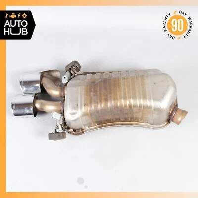 06-09 Mercedes W209 CLK500 CLK550 Sport Muffler Exhaust Dual Tips 2094910001 OEM - Image 1 of 4