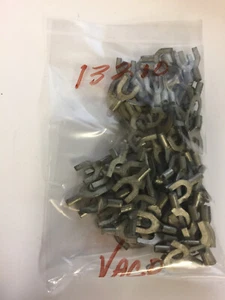 C13210 VACO NON INSUL 22-18AWG #10 STUD FORK TERMINALS 27 pcs only - Picture 1 of 1
