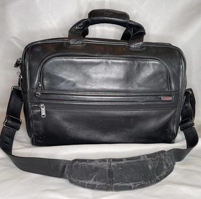 Tumi Leather Boarding Tote 92154 - Image 1 of 4