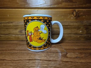 Tazza da caffè vintage 1986 Casper Friendly Ghost Halloween Wendy strega zucca 8 oz - Foto 1 di 6