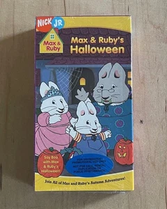 MAX & RUBY'S HALLOWEEN (2005) Sealed VHS Promo Screener Animation Children Scary - Picture 1 of 6