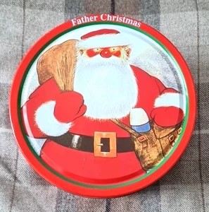 Vintage Raymond Briggs Weihnachtsmann Keks/Kuchen Vorratsdose 1997 - Bild 1 von 7