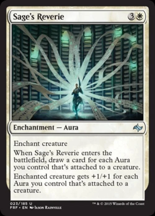Sage's Reverie -Foil Medium Play MTG Fate Reforged - Image 1 of 1