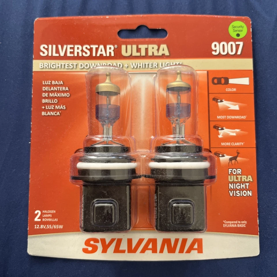 SYLVANIA - 9007 SilverStar Ultra - Bombillas halógenas de alto rendimiento Foto 1 de 1