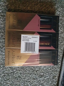 3 x Max Factor Lipfinity 24 Stunden Lippenfarbe / Two Step In Box 016 glowing - Bild 1 von 2