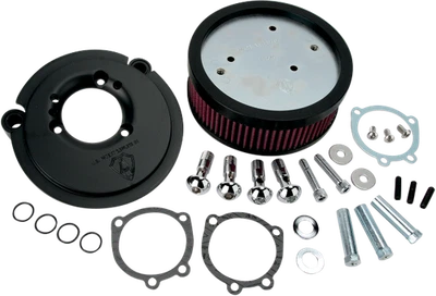 Arlen Ness Black Big Sucker Air Cleaner Kit fits 1991-2022 Harley Sportster - Image 1 of 2