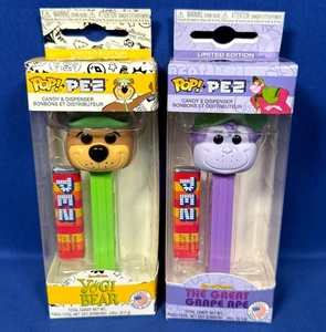 YOGI BEAR & GREAT GRAPE APE PEZ Candy DISPENSER Hanna Barbera FUNKO 2018 - 32296 - Picture 1 of 7