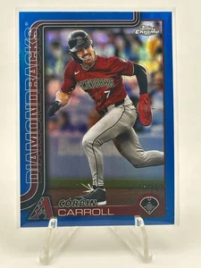 2025 Topps CHROME Corbin Carroll /150 TRUE BLUE #268 - Picture 1 of 2