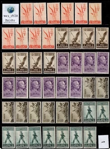 WC1_19578. ITAL. COL.:EAST AFRICA. Large dealer stock of 1938 stamps. MH/Used - Picture 1 of 1
