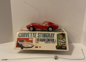 IMAI 1968 CORVETTE STINGRAY ESCALA 1/18 RADIO CONTROL PROTO TIPO COCHE CAJA ORIGINAL - Imagen 1 de 21