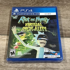 Rick and Morty Virtual Rick-Ality PSVR - PS4 - NEW - Picture 1 of 2