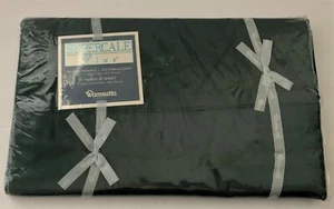 Wamsutta TWIN FLAT SHEET Supercale Plus NEW Hunter Green No-Iron 200 Thread Ct - Picture 1 of 2