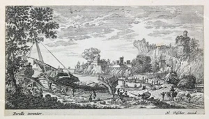 Adam Perelle Werft Hafen Schiff Warck Rumpf Brest Tischler Marseille N.Vischer - Bild 1 von 1