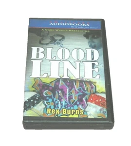 Blood Line Audiobook Rex Burns Cassette - Picture 1 of 1