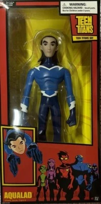 Teen Titans Go! Figura de acción Aqualad 10" NUEVA Bandai 2005 Foto 1 de 2