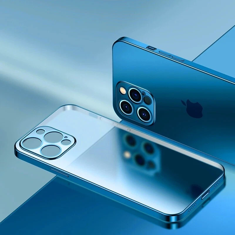 Coque pour iPhone 12 13 14 15 Pro Max 11 Mini XR 8 7 6 Bumper Silicone