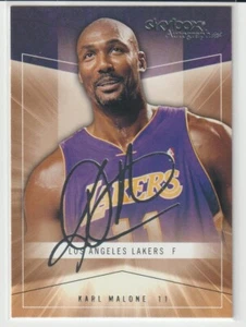 2004-05 Skybox Autographics #20 Karl Malone LAKERS - Picture 1 of 2