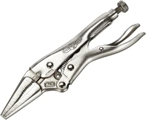 Alicates de bloqueo originales IRWIN VISE-GRIP, nariz larga, 4 pulgadas 1602L3, 100 mm - Imagen 1 de 7