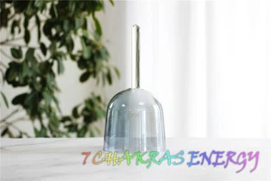 alchemy chakras crystal singing handle bowl 4th octave F 440Hz 6inch - Picture 1 of 6