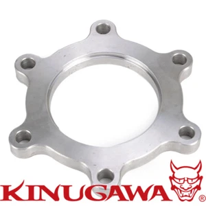 2.5" Turbo Downpipe Mounting Flange Garrett GT32 GT3271 6 bolts - Foto 1 di 1