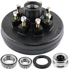 12&quot;X2&quot; Trailer Brake Hub Drum Kit 8 on 6.5&quot; for 7000 lbs axle - 22004K IN A12