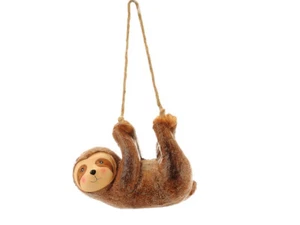 Deko Figur Faultier zum Hängen, 22 cm, Dekoration Tier Faultiere Dekoration Figu - Bild 1 von 4