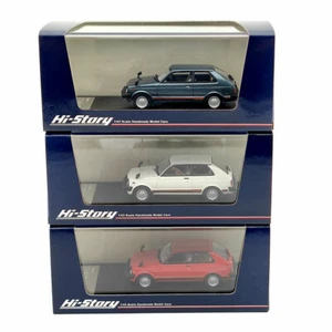 Hi-Story 1:43 Toyota Starlet Si 1982 HS303 Resin Models Car Toys Collection Gift - Picture 1 of 14