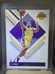 2024-25 Panini NBA Hoops Tribute 296 Shaquille O’Neal Lakers Holiday Winter Card - Picture 1 of 2