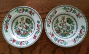LOT OF 2 JOHNSON BROTHERS INDIAN TREE CEREAL/SOUP BOWLS MADE IN ENGLAND 8 1/4'' - Picture 1 of 8