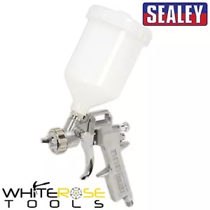 Sealey Spray Gun Gravity Feed 1.8mm Set Up Adjustable Paint Flow - Picture 1 of 3