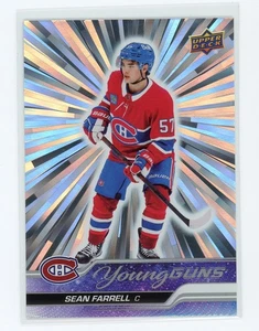 2023-24 UPPER DECK #234 SEAN FARRELL OUTBURST SILVER YOUNG GUNS RC ROOKIE - Picture 1 of 1