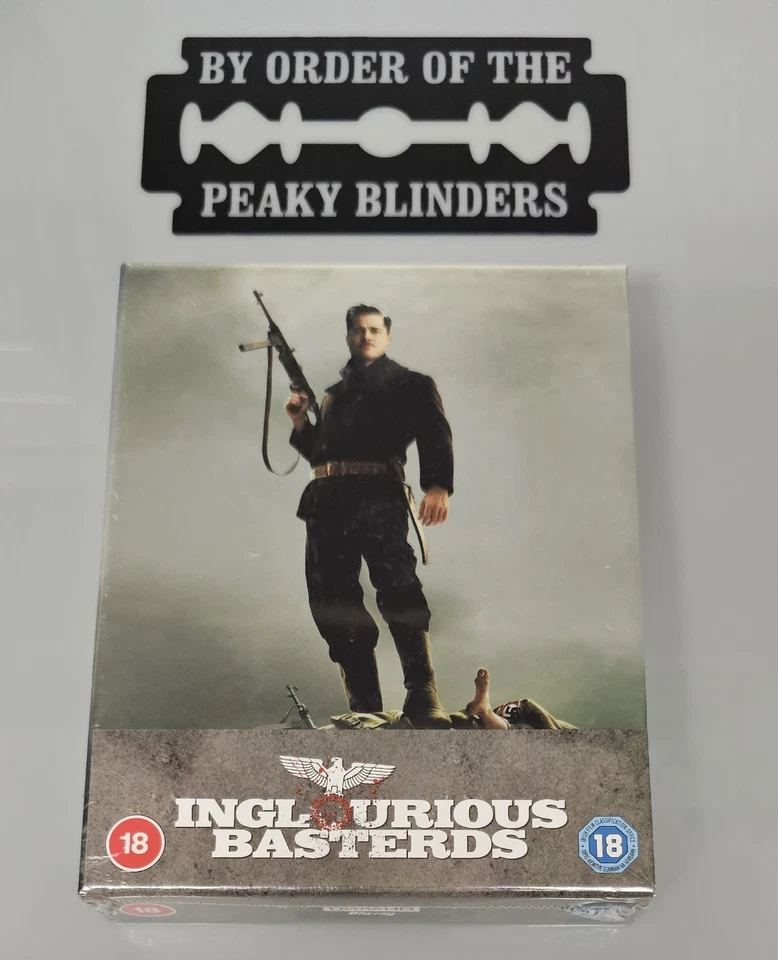 INGLOURIOUS BASTERDS ZAVVI EXCLUSIVE 4K ULTRA HD STEELBOOK  - Image 1 of 1