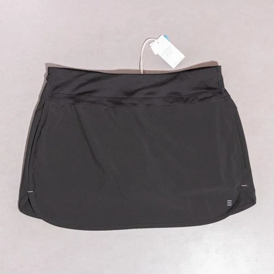 NUEVO CON ETIQUETAS Free Fly Bambú Forrado Breeze Skort Negro Tenis Pickleball Golf Para Mujer XL Foto 1 de 4